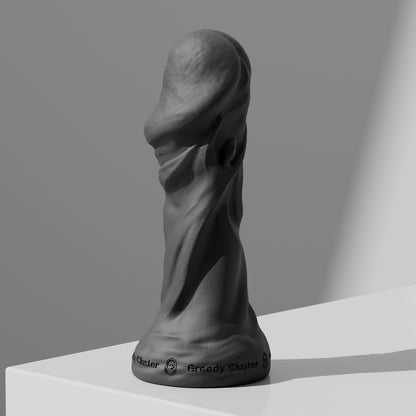GreedyCluster TROPHY DILDO fantasy silicone dildo, sculpted product detail