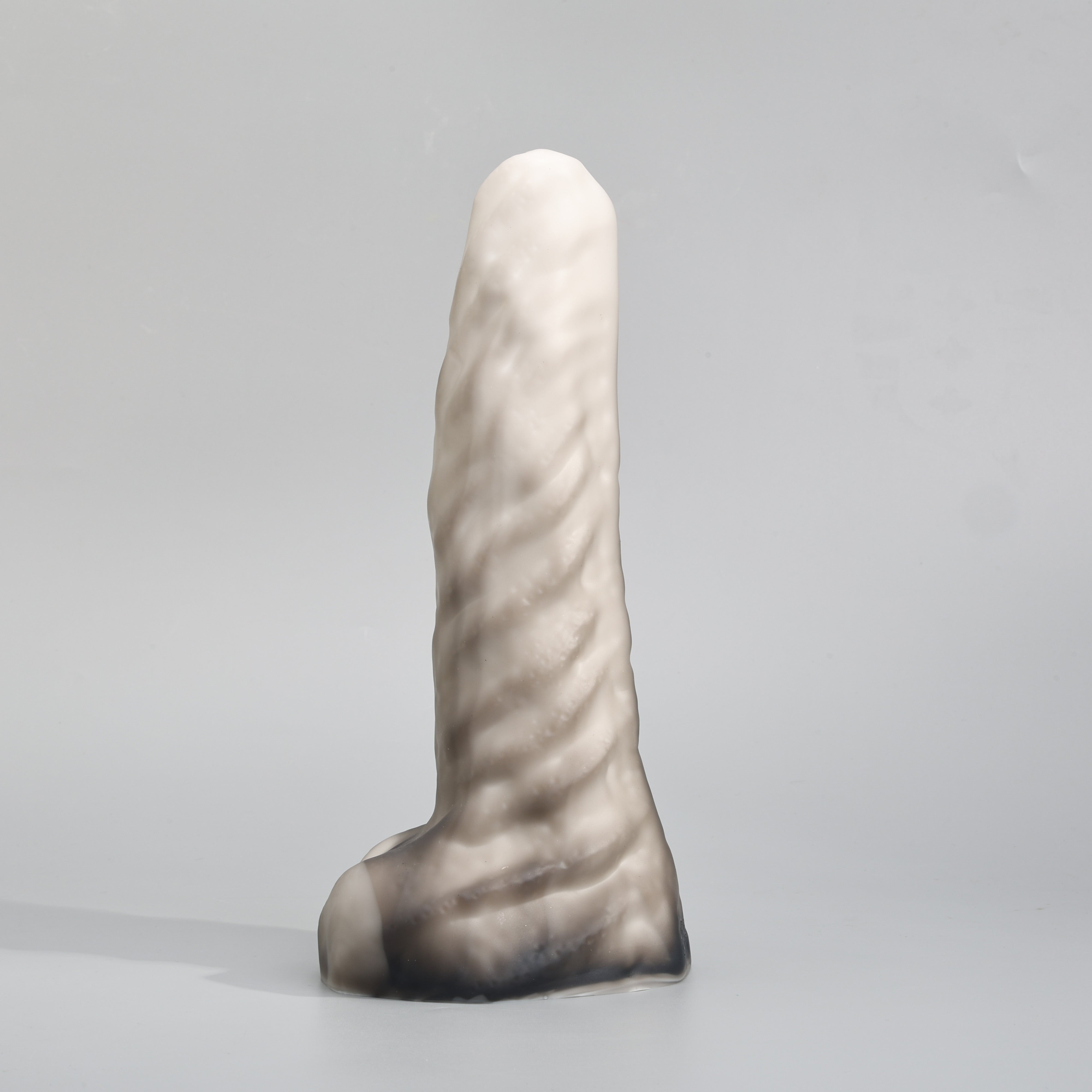 GreedyCluster TYRAN DILDO curved alien silicone dildo, textured product detail