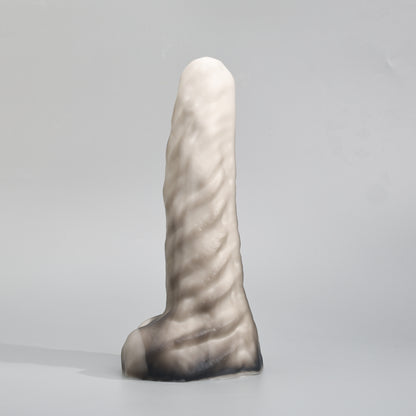 GreedyCluster TYRAN DILDO curved alien silicone dildo, textured product detail