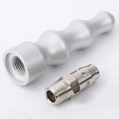 GreedyCluster Vac-U SYSTEM sex machine adapter for hands-free toy mounting