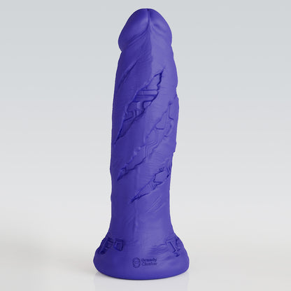GreedyCluster WOLVERINE DILDO cybernetic realistic silicone dildo, textured product detail