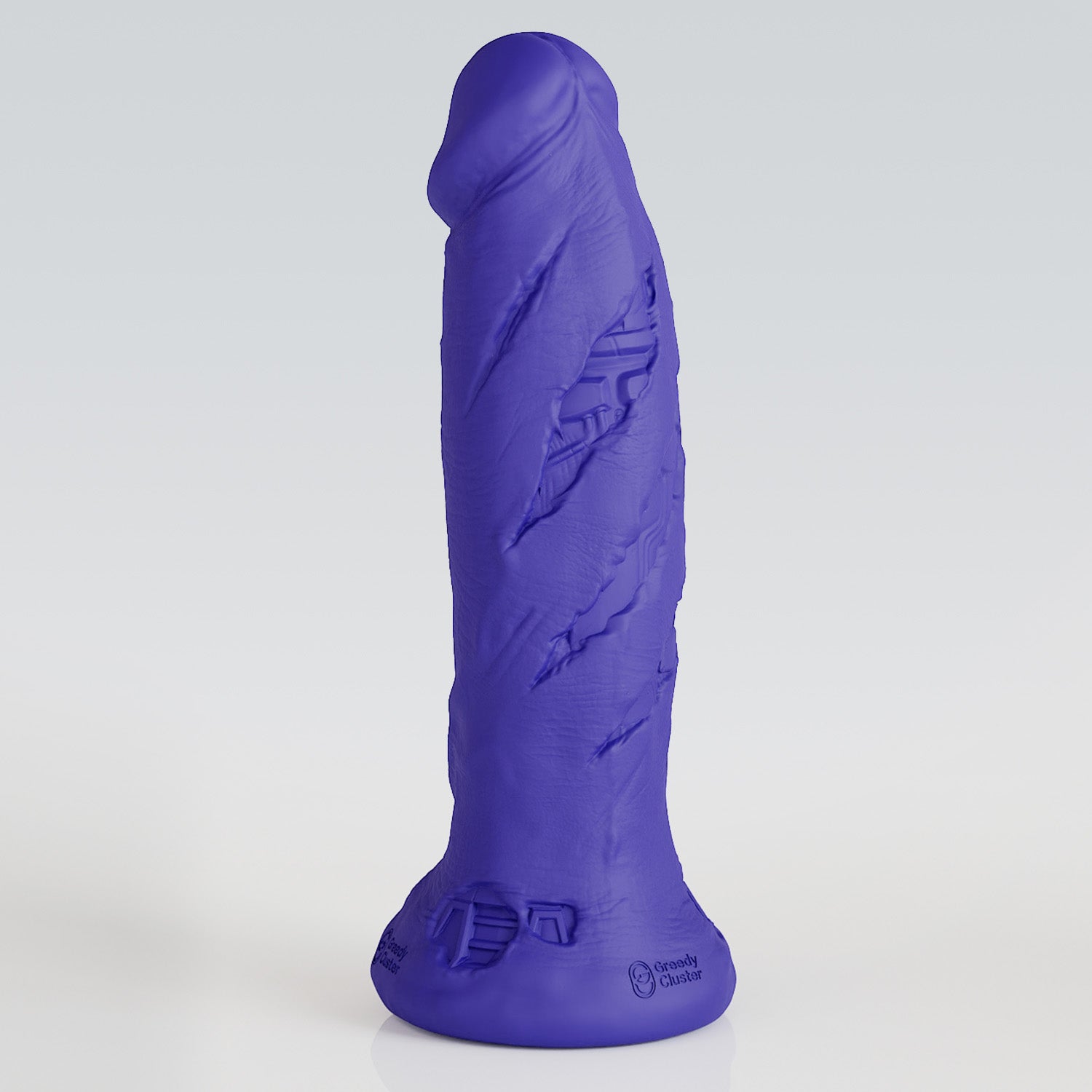 GreedyCluster WOLVERINE DILDO cybernetic realistic silicone dildo, textured product detail