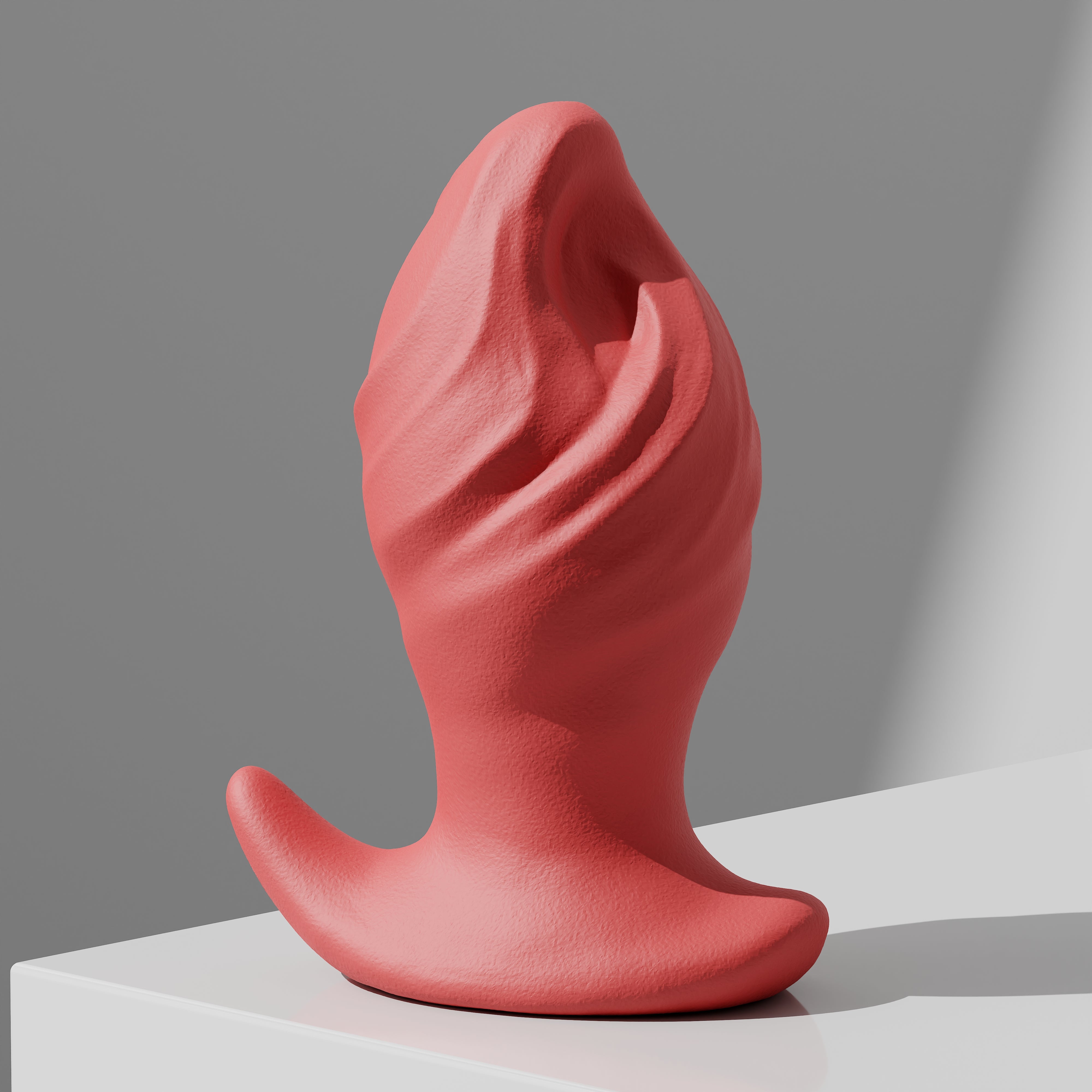 GreedyCluster GREEDYHOLE STOPPER 01 beginner platinum silicone butt plug