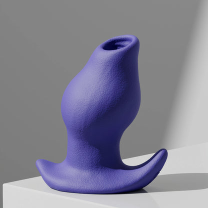 GreedyCluster GREEDYHOLE TUNNEL PLUG 03 hollow silicone butt plug with ergonomic curve